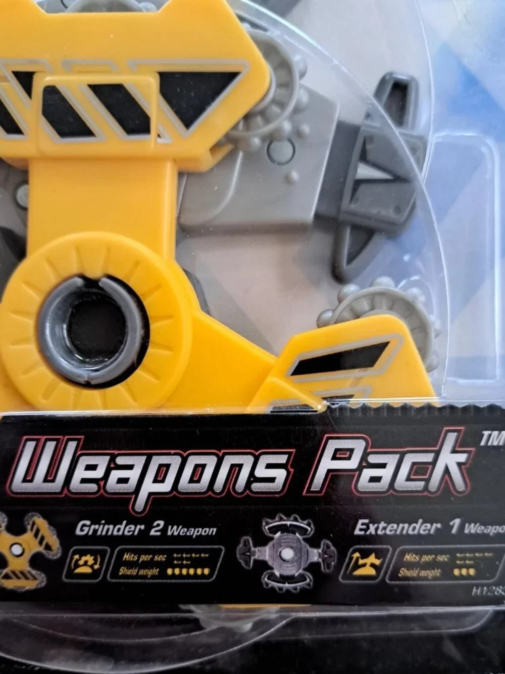 VINTAGE Hot Wheels Battle X Weapons Pack Grinder 2 Weapons Extender 1 Weapon